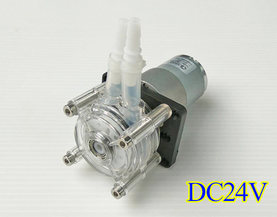 ปั๊มโดสซิ่ง DC12-24V,0-400 ml/min