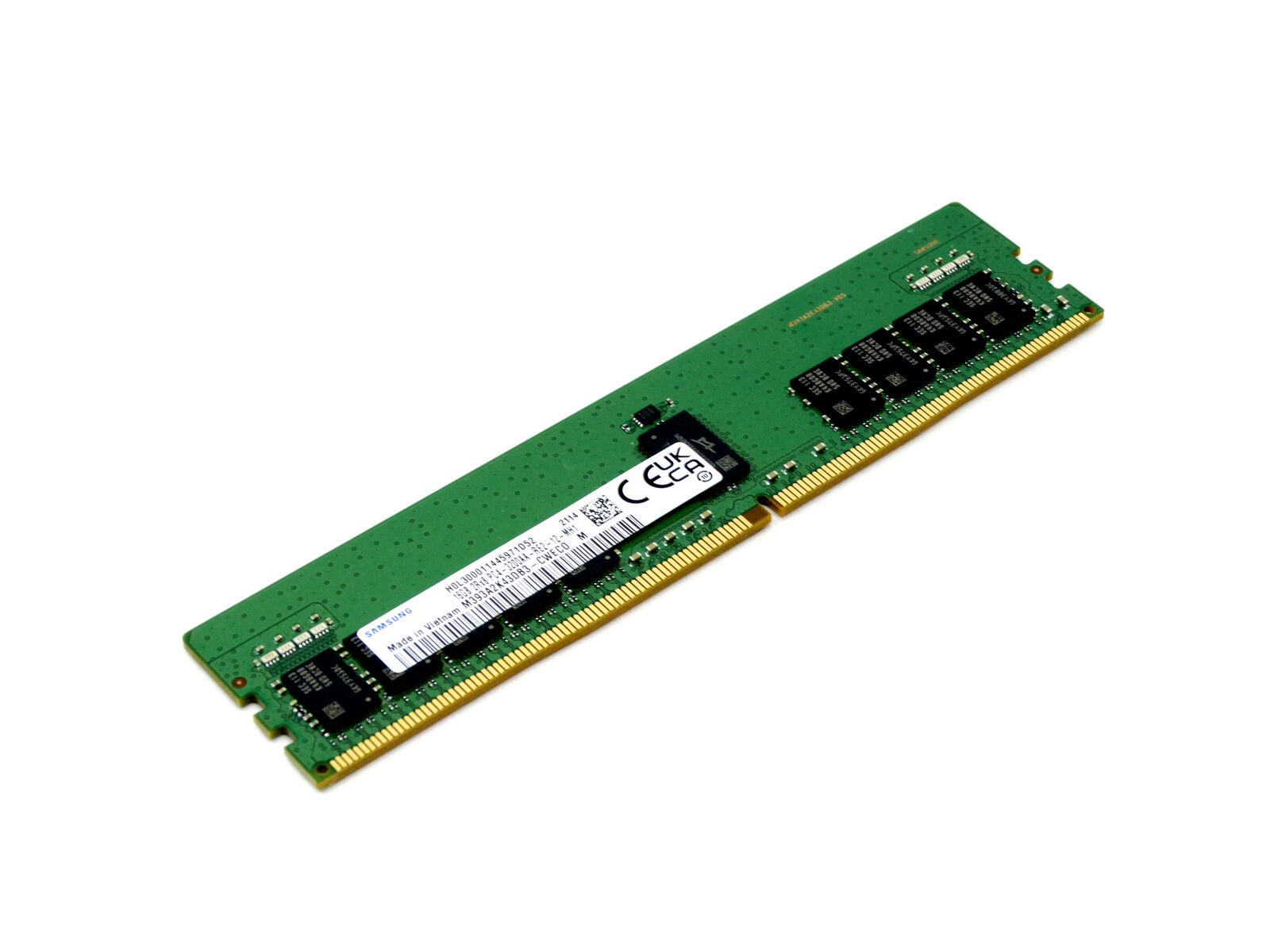Samsung 16GB 2RX8 PC4-3200AA -R DDR4 Memoy Module RAM // M393A2K43DB3-CWECO (Used) // สินค้ารับประกัน โดย บริษัท อะไหล่เซิร์ฟเวอร์ จำกัด