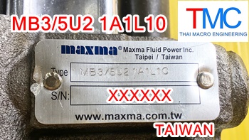 ไฮโดรลิคคอนโทรลวาล์ว(5แกน)hydraulic control valve maxma MB3/5U2 1A1L10(45L/min)(4,600Psi/315Bar)