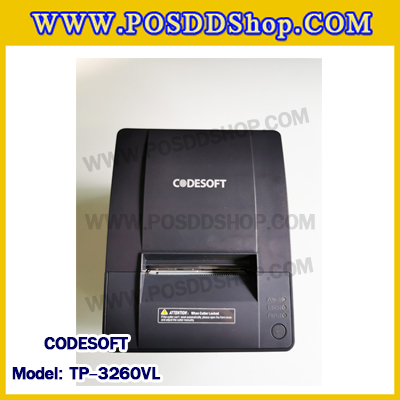 เครื่องพิมพ์ใบเสร็จ เครื่องพิมพ์กระดาษความร้อน80มม. เครื่องพิมพ์สลิป80mm. เครื่องพิมพ์ใบเสร็จอย่างย่อ80MM thermal Printer เครื่องพิมพ์ใบเสร็จCODESOFT รุ่น TP-3260VL