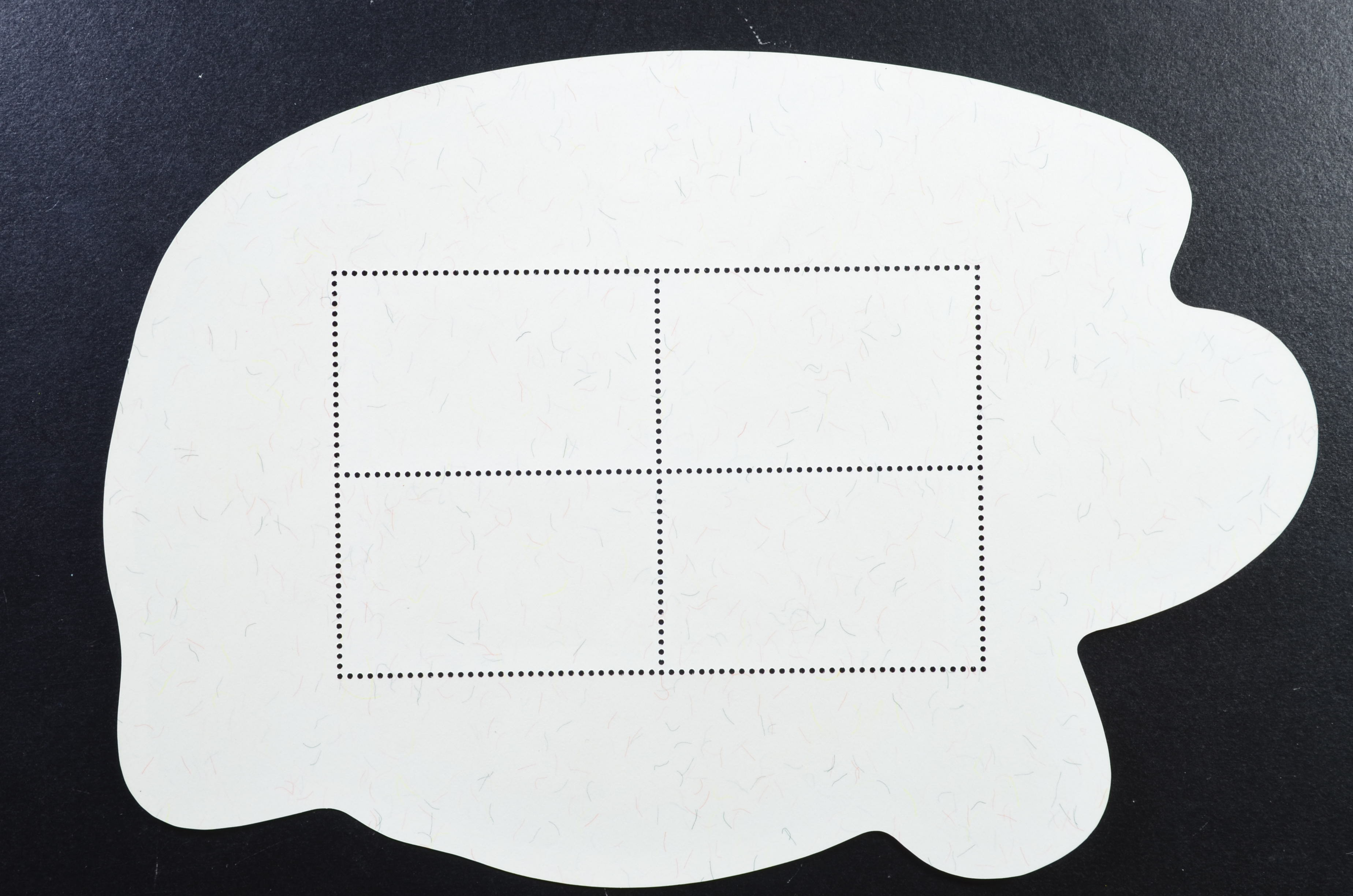 ชีทเต่า พิมพ์ทับ งานแสดงตราไปรษณียากรโลก-สิงคโปร์