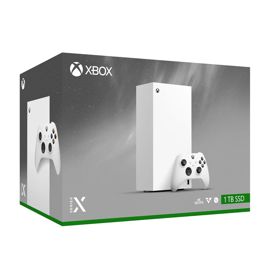 Xbox Series X – 1TB Digital Edition (Robot White) : สีขาว โดดเด่น มีสไตล์ ที่สุดแห่งความงาม