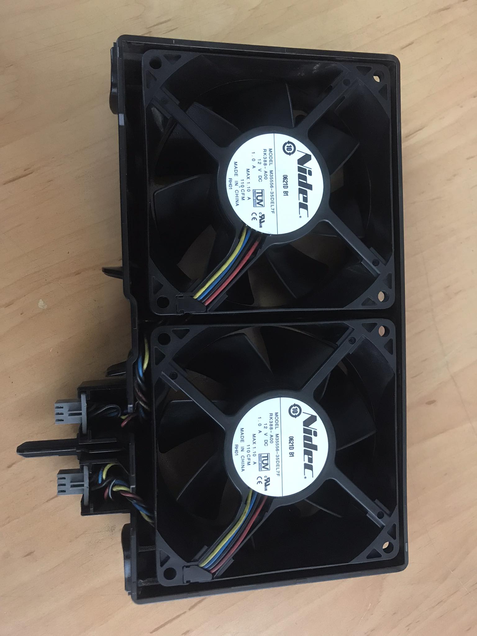 Dell PowerEdge T610 Dual Case Cooling Fan / 0GY676 / GY676 / M35556-35DEL7F (Used) // สินค้ารับประกัน โดย บริษัท อะไหล่เซิร์ฟเวอร์ จำกัด
