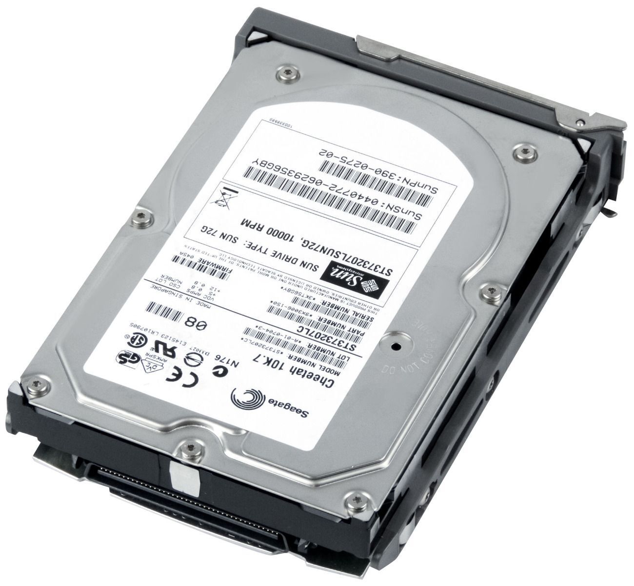 SUN / SEAGATE 73GB 10000U/Min SCSI U3203.5'' Pouces // ST373207LSUN72G / SUN 390-0275-02 / 0440772 / ST373207LC / TRAY 540-6600-01 / FIRMWARE 045A (Used) // สินค้ารับประกัน โดย บริษัท อะไหล่เซิร์ฟเวอร์ จำกัด