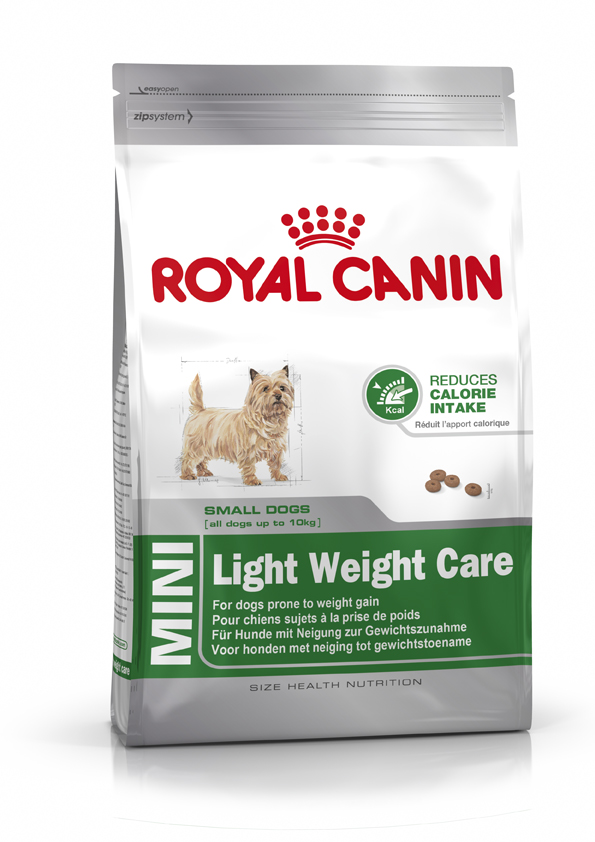 Royal Canin Mini Light Weight Care อาหารสำเร็จรูปชนิดเม็ด สำหรับสุนัขพันธุ์เล็กอ้วนง่าย 10 เดือนขึ้นไป ขนาด 800 กรัม
