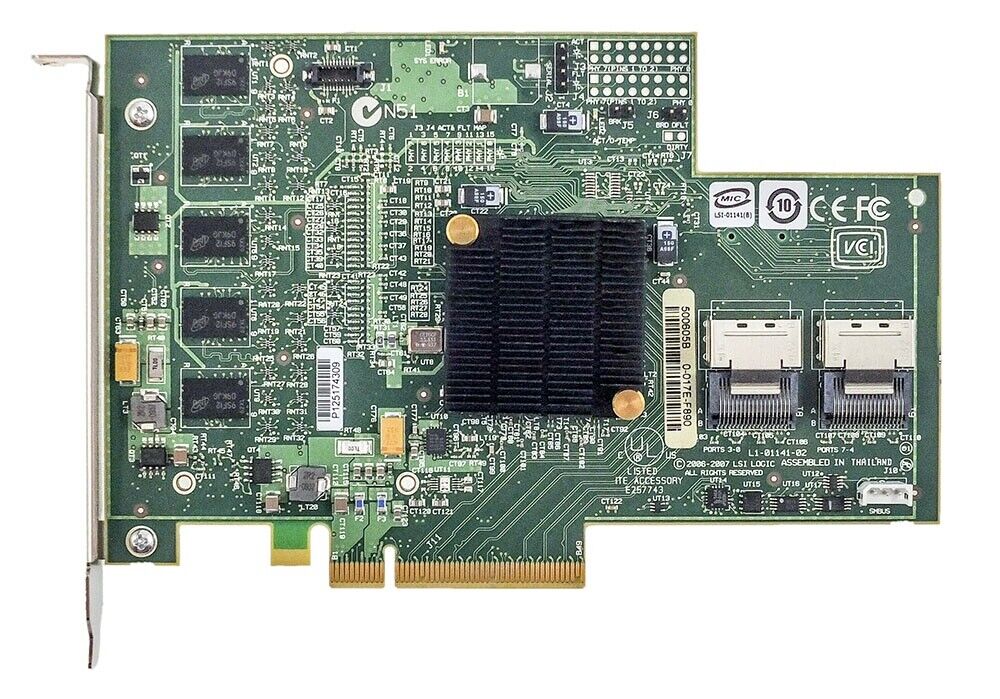 IBM Serve Raid MR10i SAS RAID Controller Module Card PCI-E x 8 // 43W4297 (Used) // สินค้ารับประกัน โดย บริษัท อะไหล่เซิร์ฟเวอร์ จำกัด