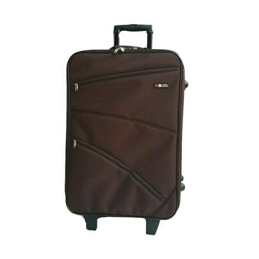 Romarpolo 24" กระเป๋าลาก หน้าผ้าใหญ่ มีล้อลาก 2 ล้อ