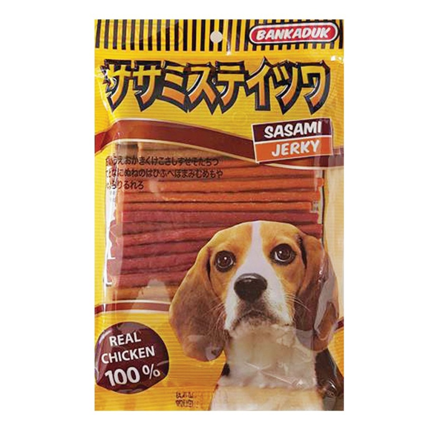 Bankaduk Sasami jerky บ้านกระดูก รสรวม 500 กรัม