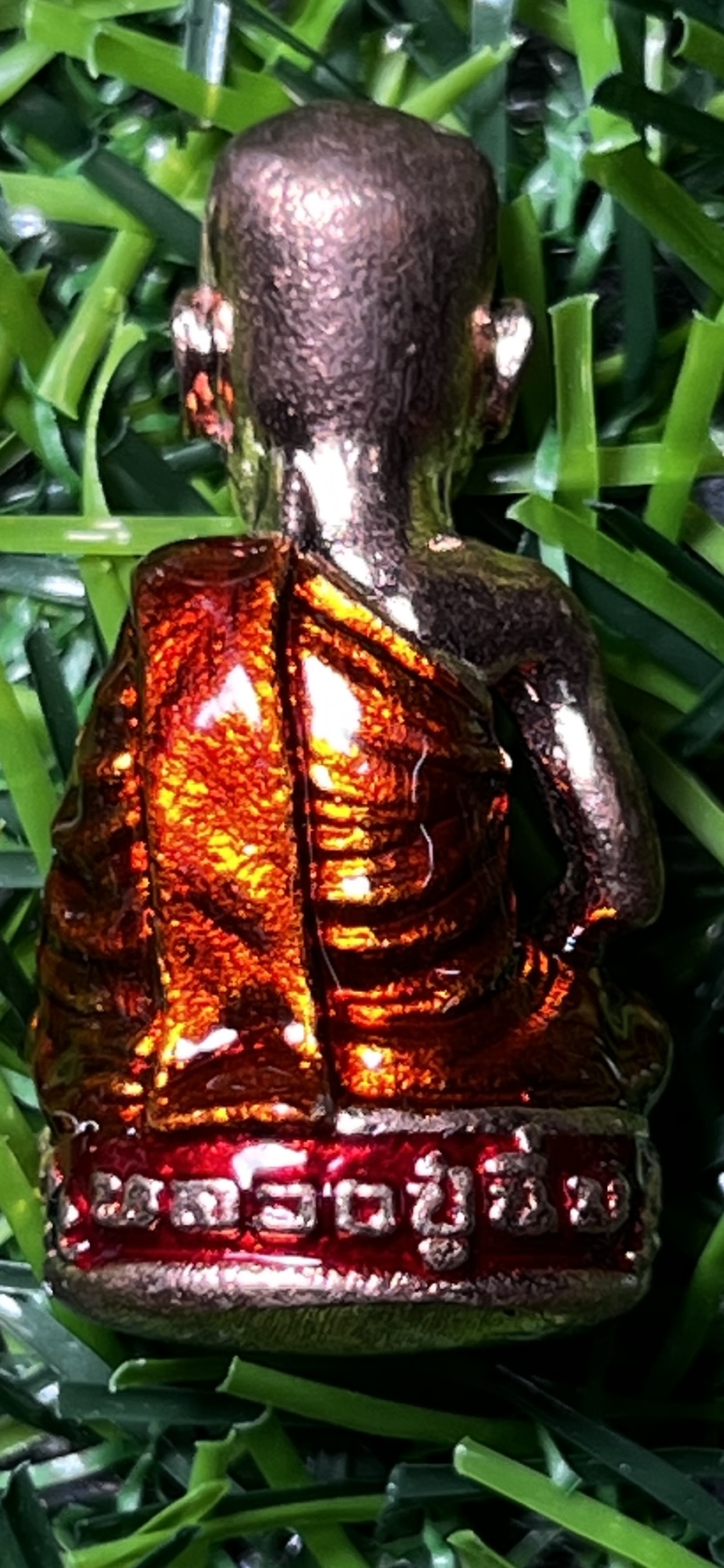 เบ้าทุบนั่งปู รุ่นแรก หลวงปู่นิ่ม โชติธัมโม วัดพุทธมงคล สุพรรณบุรี