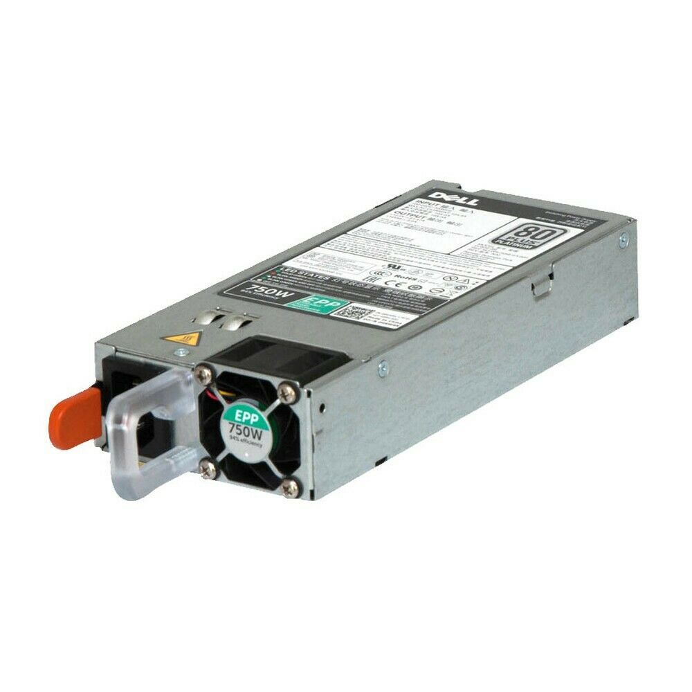 Dell PowerSupply 750Watt For PowerEdge R630 R730 T430 T630 , Model E750E-S1, 700-013536-0000 , 0TPJ2X, TPJ2X (Used) // สินค้ารับประกัน โดย บริษัท อะไหล่เซิร์ฟเวอร์ จำกัด