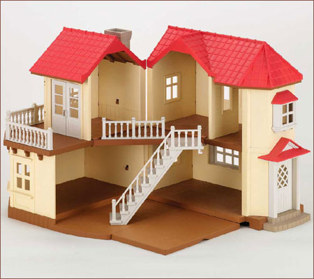 บ้านตุ๊กตาซิลวาเนียน (EU) Sylvanian Families City House with Lights