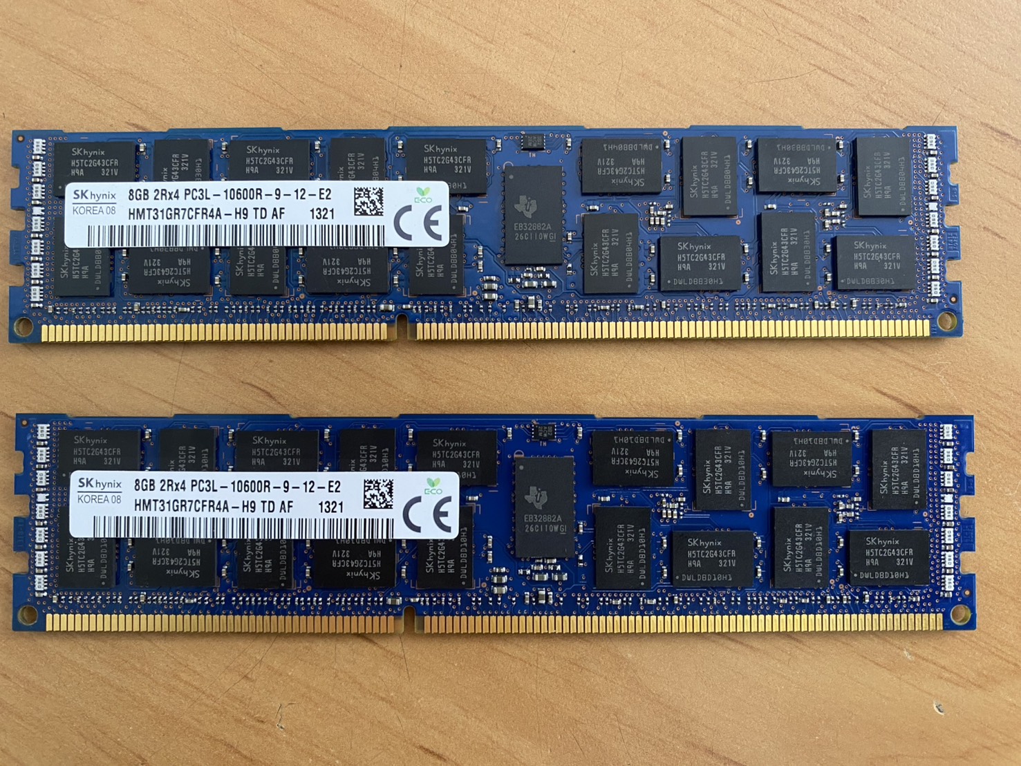 SK Hynix 8GB 2Rx4 PC3L-10600R RAM Server Memory // HMT31GR7CFR4A-H9 (Used) // สินค้ารับประกัน โดย บริษัท อะไหล่เซิร์ฟเวอร์ จำกัด