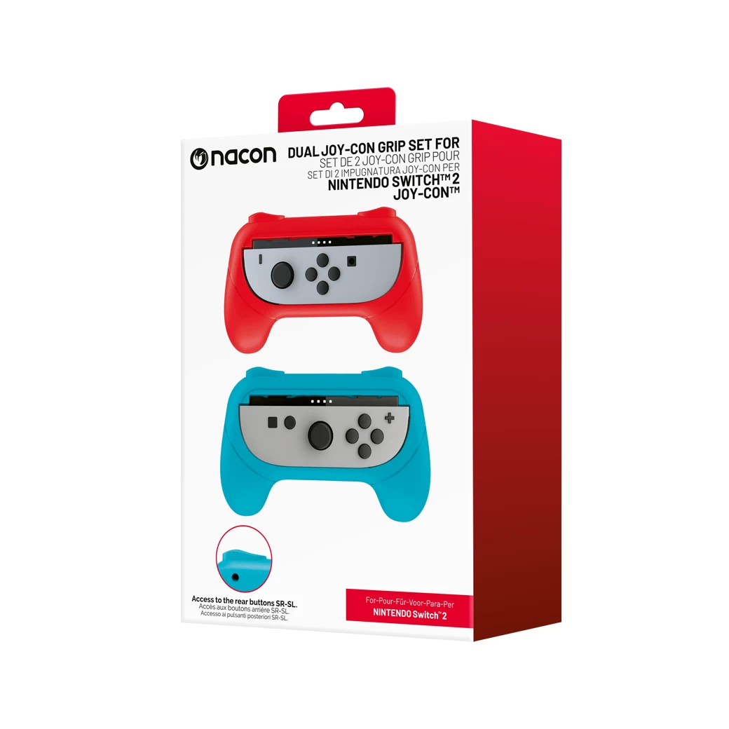 Nintendo Switch 2 : Nacon Dual Joy-Con Grips Set