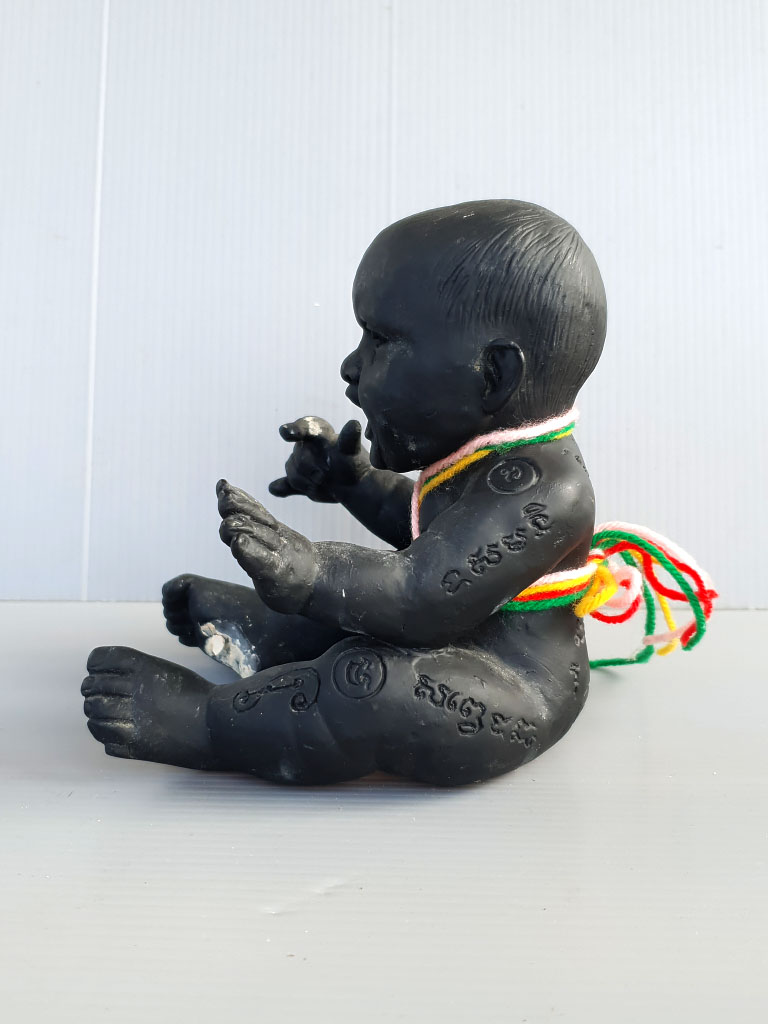 กุมารทอง อาจารย์ คม ไตรเวทย์ สุพรรณบุรี รุ่น สามสหาย