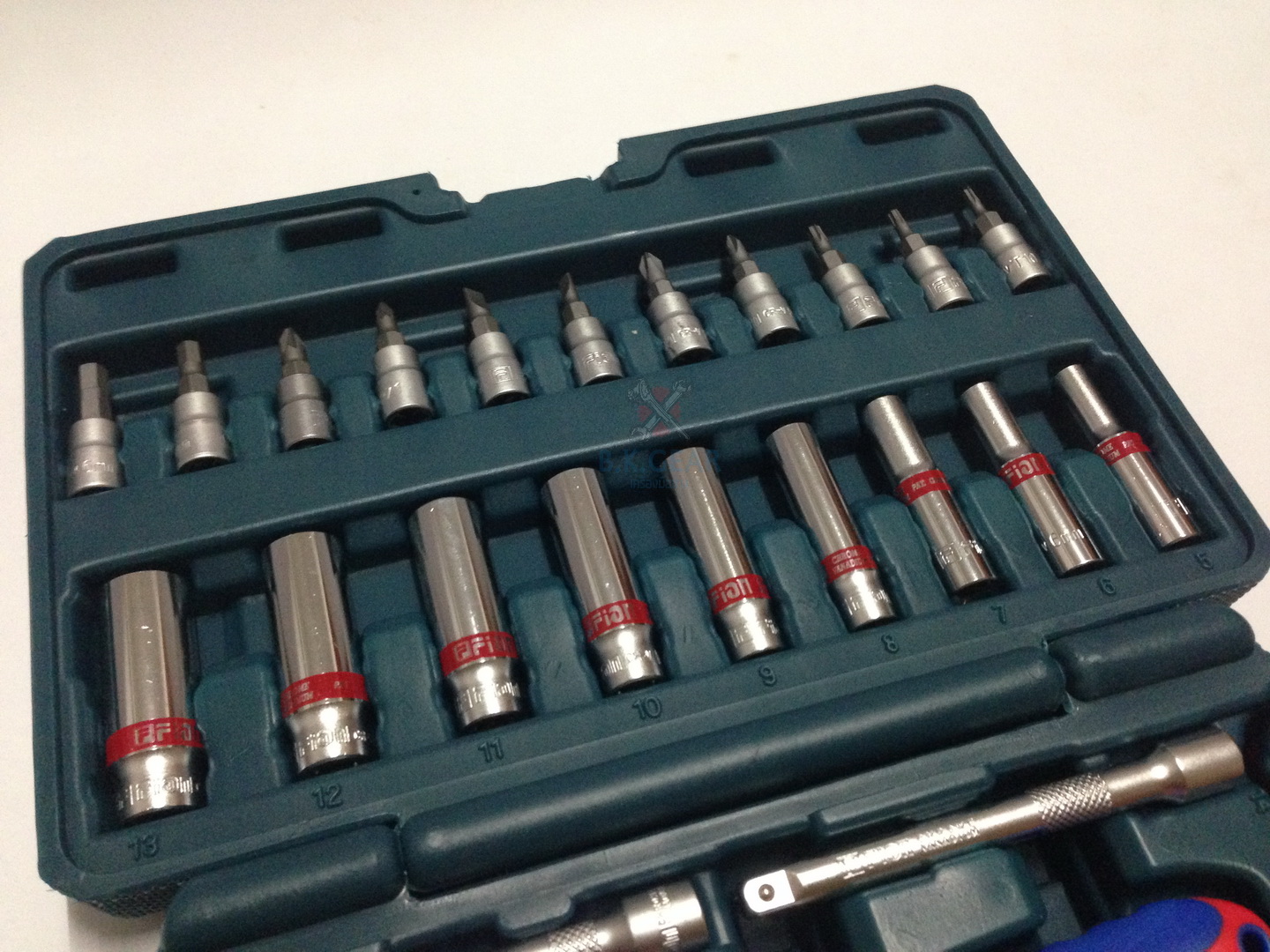 บล็อกชุด 62ชิ้น Fion ขนาด 1/4"