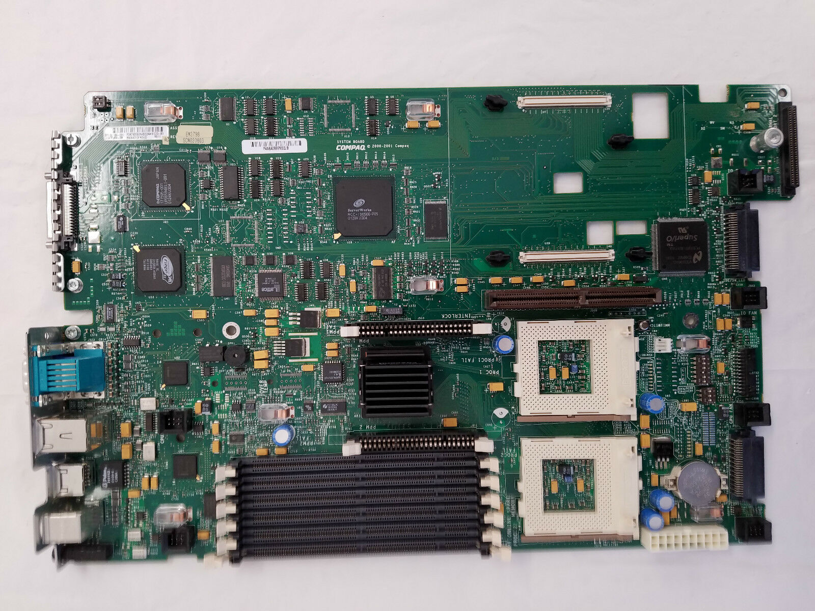 HP Systemboard Proliant DL370 DL380 G2 SDRAM / 228494-001 (Used) // สินค้ารับประกัน โดย บริษัท อะไหล่เซิร์ฟเวอร์ จำกัด