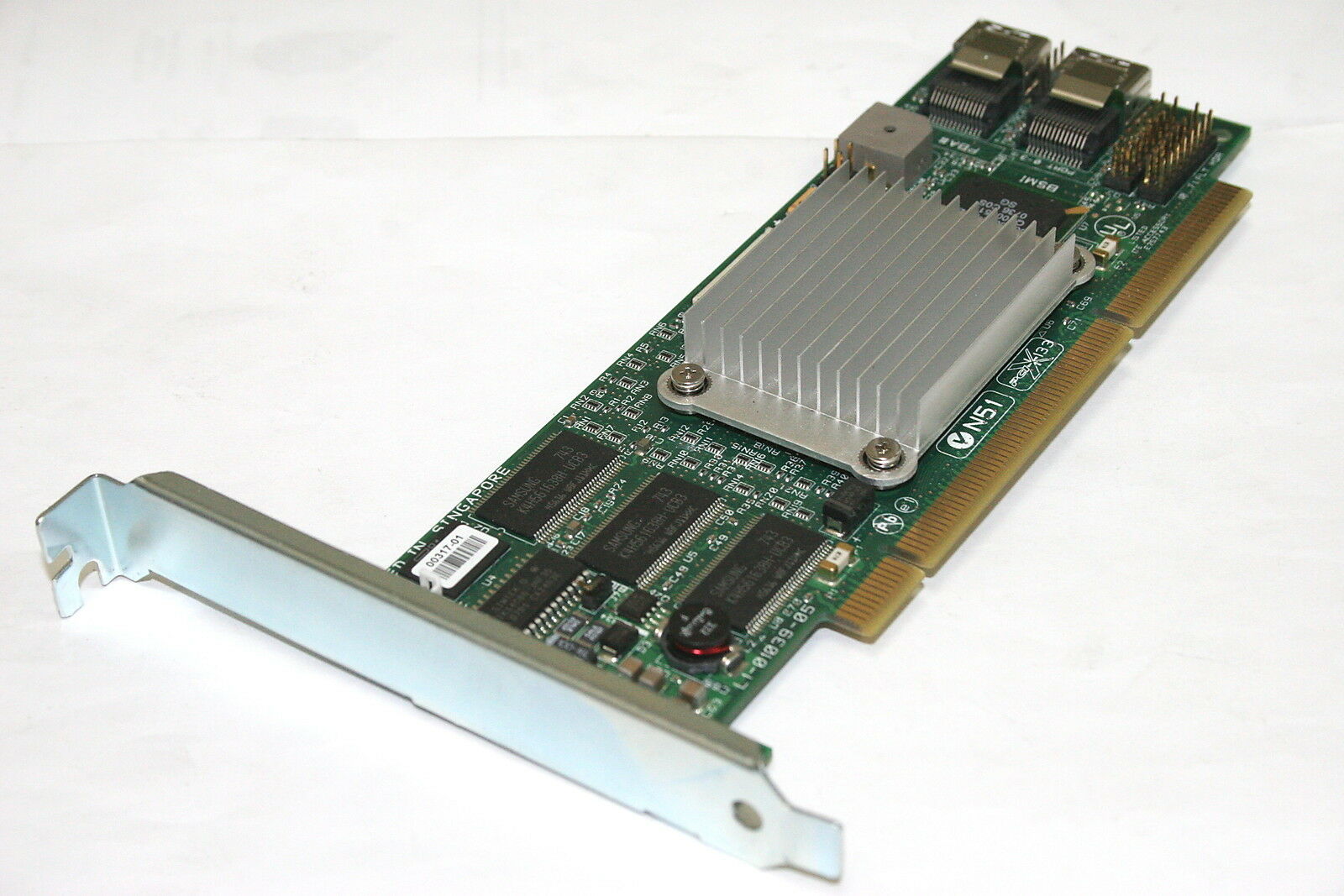 LSI Logic L1-01039-05 / L3-01039-06 SATA SAS RAID Controller Card (Used) // สินค้ารับประกัน โดย บริษัท อะไหล่เซิร์ฟเวอร์ จำกัด