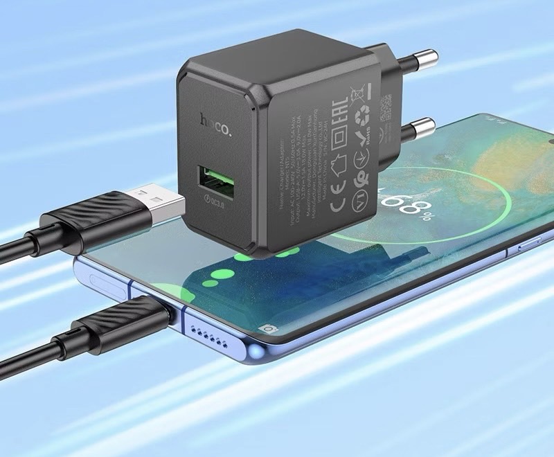 NT5 SUPERIOR SINGLE-PORT QC3.0 CHARGER SET (TYPE-C)