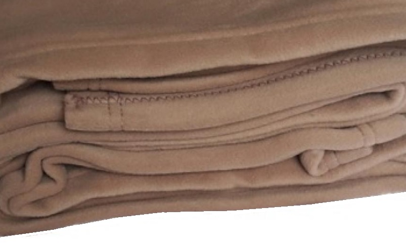 ผ้าห่มสำลี ผ้าห่มโรงแรม 5 ฟุต และ 6 ฟุต มีสีเดียว - สีน้ำตาล