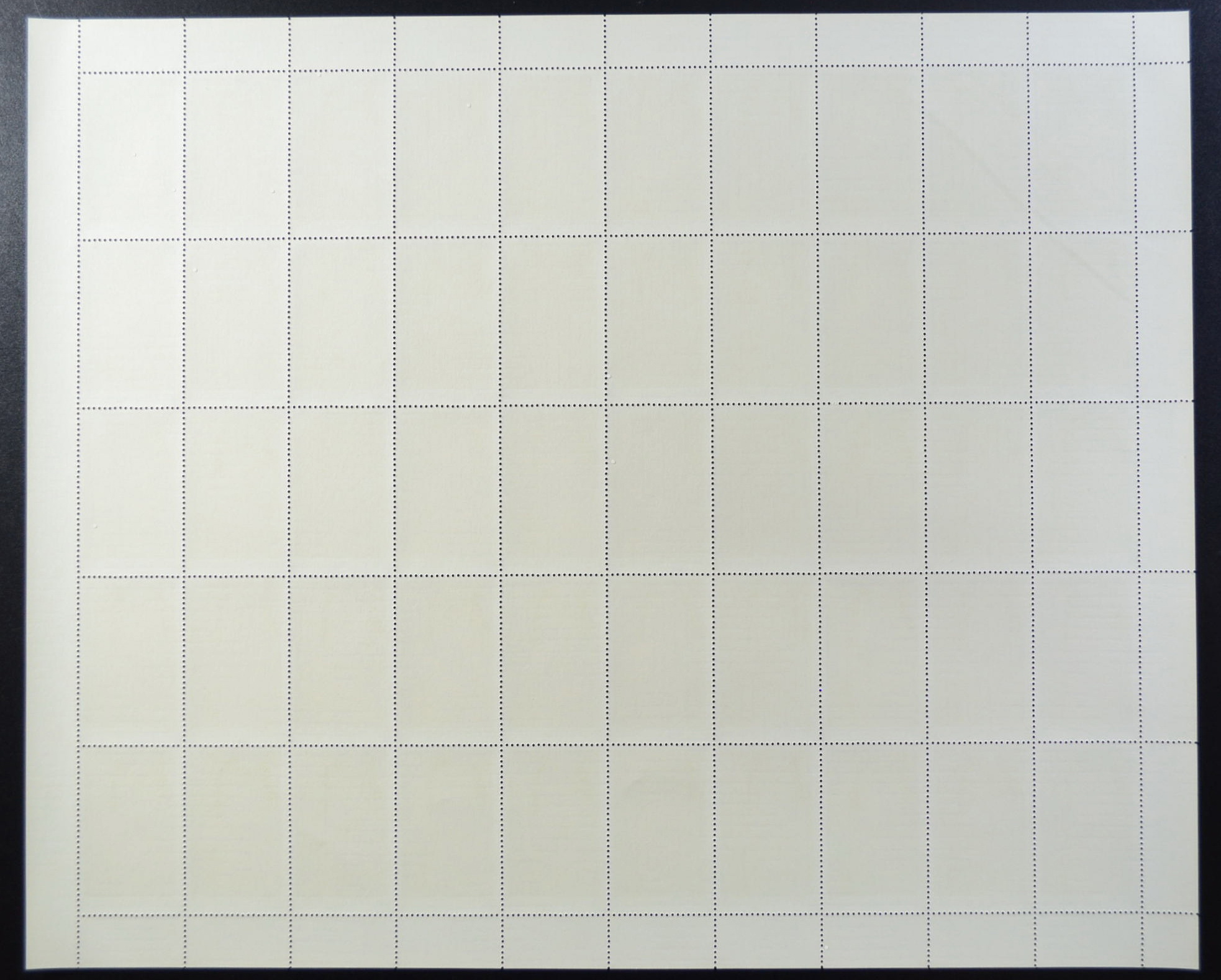 แสตมป์ภาพประดิษฐ์ดอกบัว (เต็มแผ่น50ดวง)