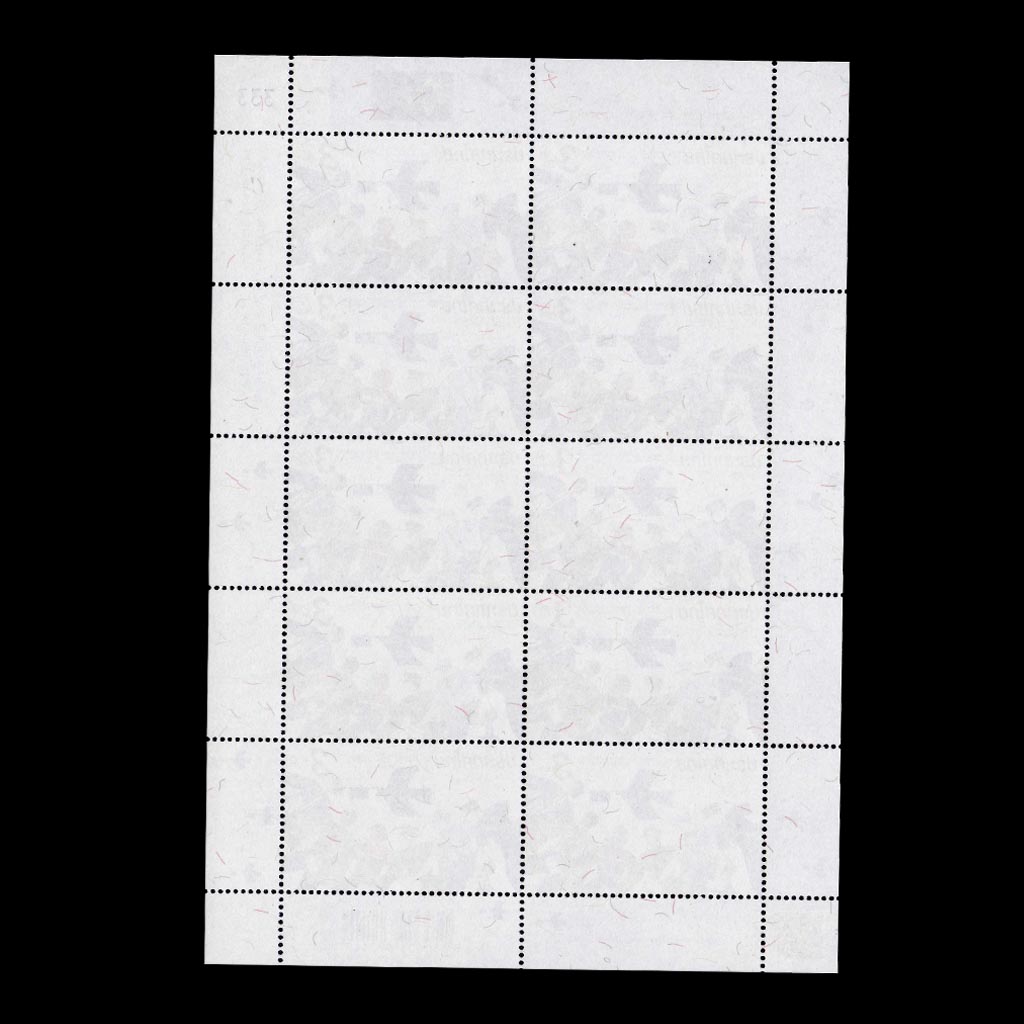 แสตมป์ 60 ปี สหภาพไปรษณีย์แห่งเอเชียและแปซิฟิก (เต็มแผ่น)