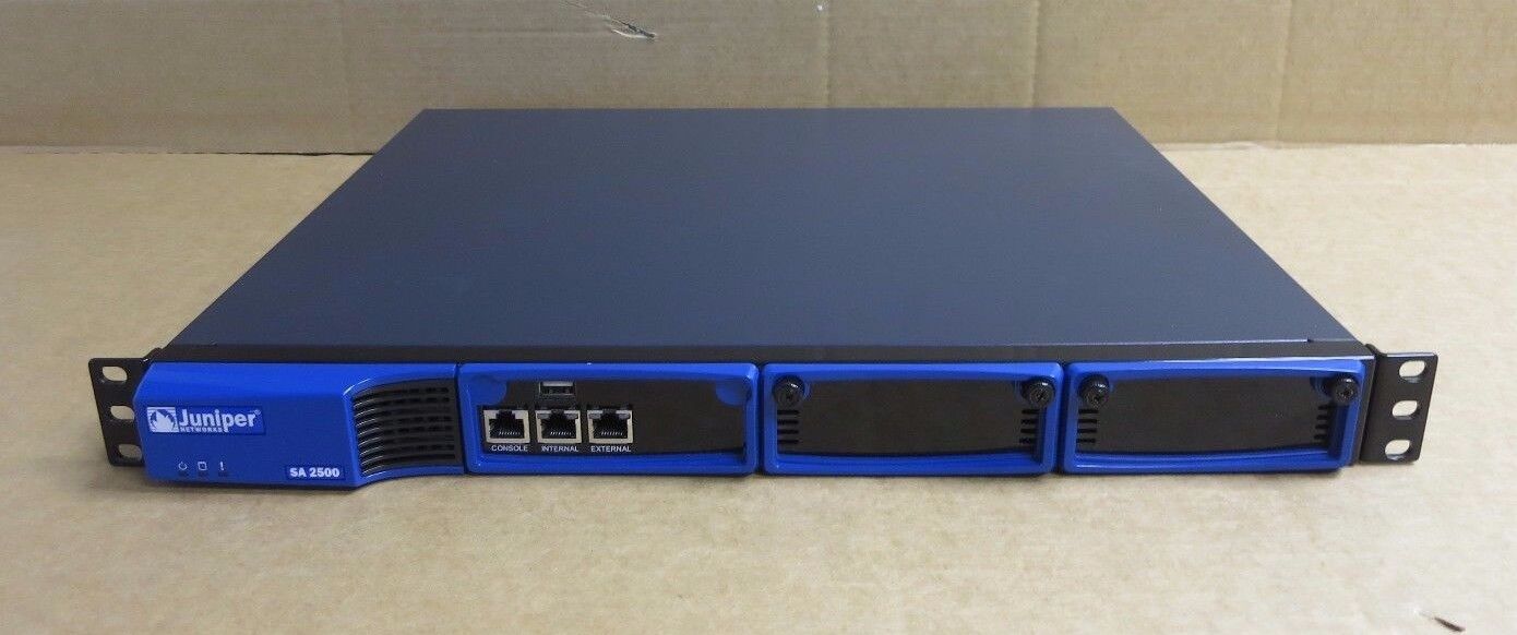 Juniper Networks SA2500 Secure Access 2500 Base System VPN Appliance JNMR1 (Used) // สินค้ารับประกัน โดย บริษัท อะไหล่เซิร์ฟเวอร์ จำกัด