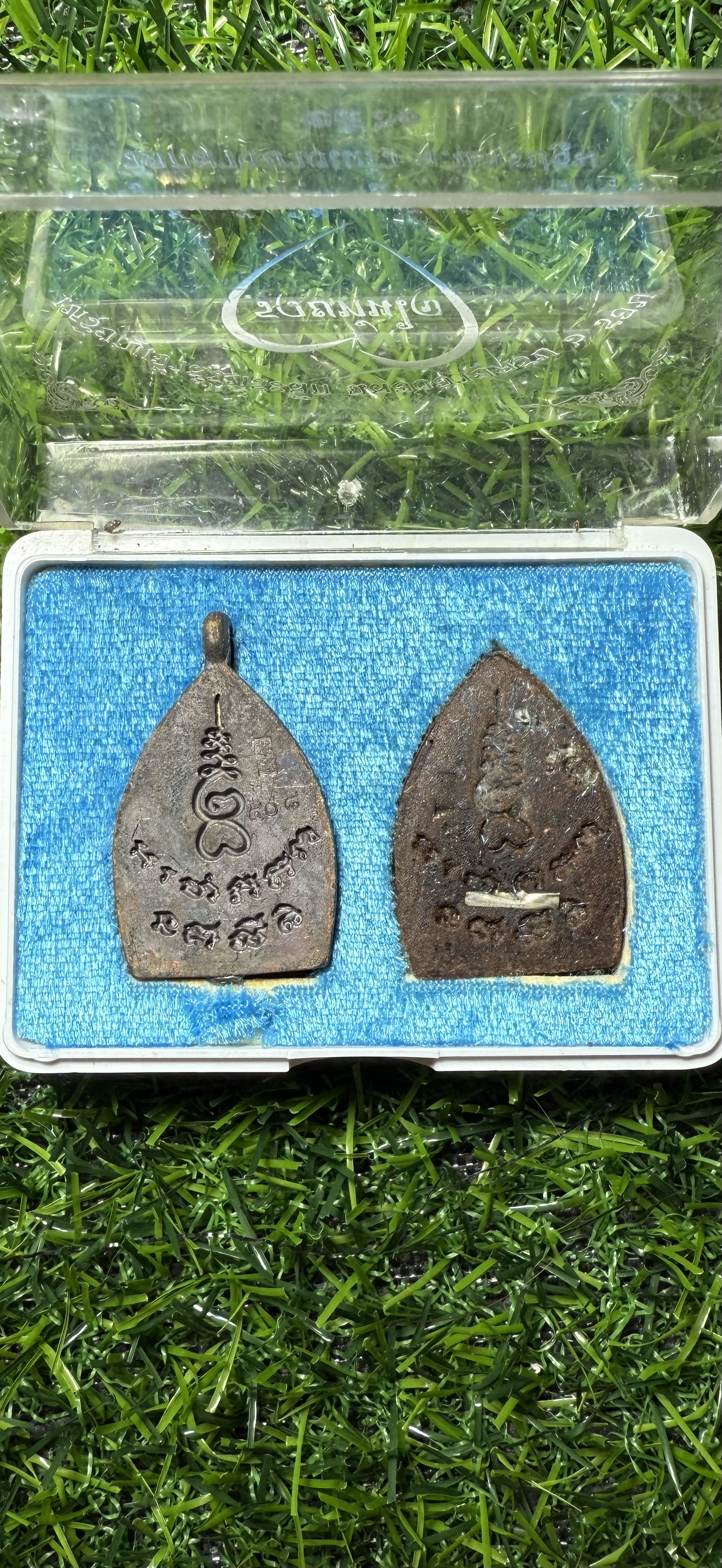 เหรียญเจ้าสัวและพระผงเจ้าสัวจินดามณี รุ่นรวยทันใจ หลวงพ่อคง วัดกลางบางแก้ว จ.นครปฐม ปี 2561