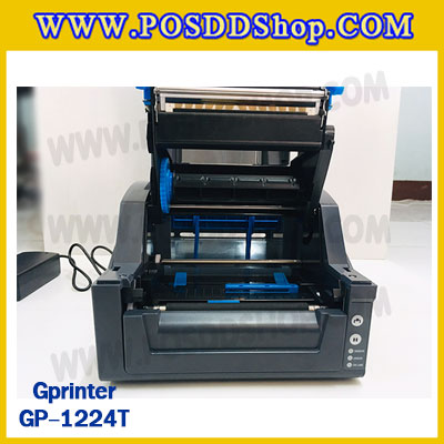 เครื่องพิมพ์บาร์โค้ด ริบบอน เครื่องพิมพ์ฉลากสินค้า เครื่องปริ้นท์บาร์โค้ด Barcode Printer ยี่ห้อ Gprinter รุ่น GP-1224T