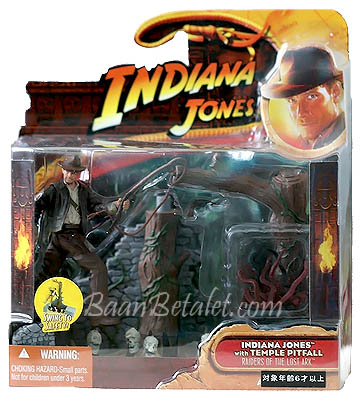 ฟิกเกอร์อินเดียน่าโจนส์ภาค 1 (Indiana Jones with Temple Pitfall)