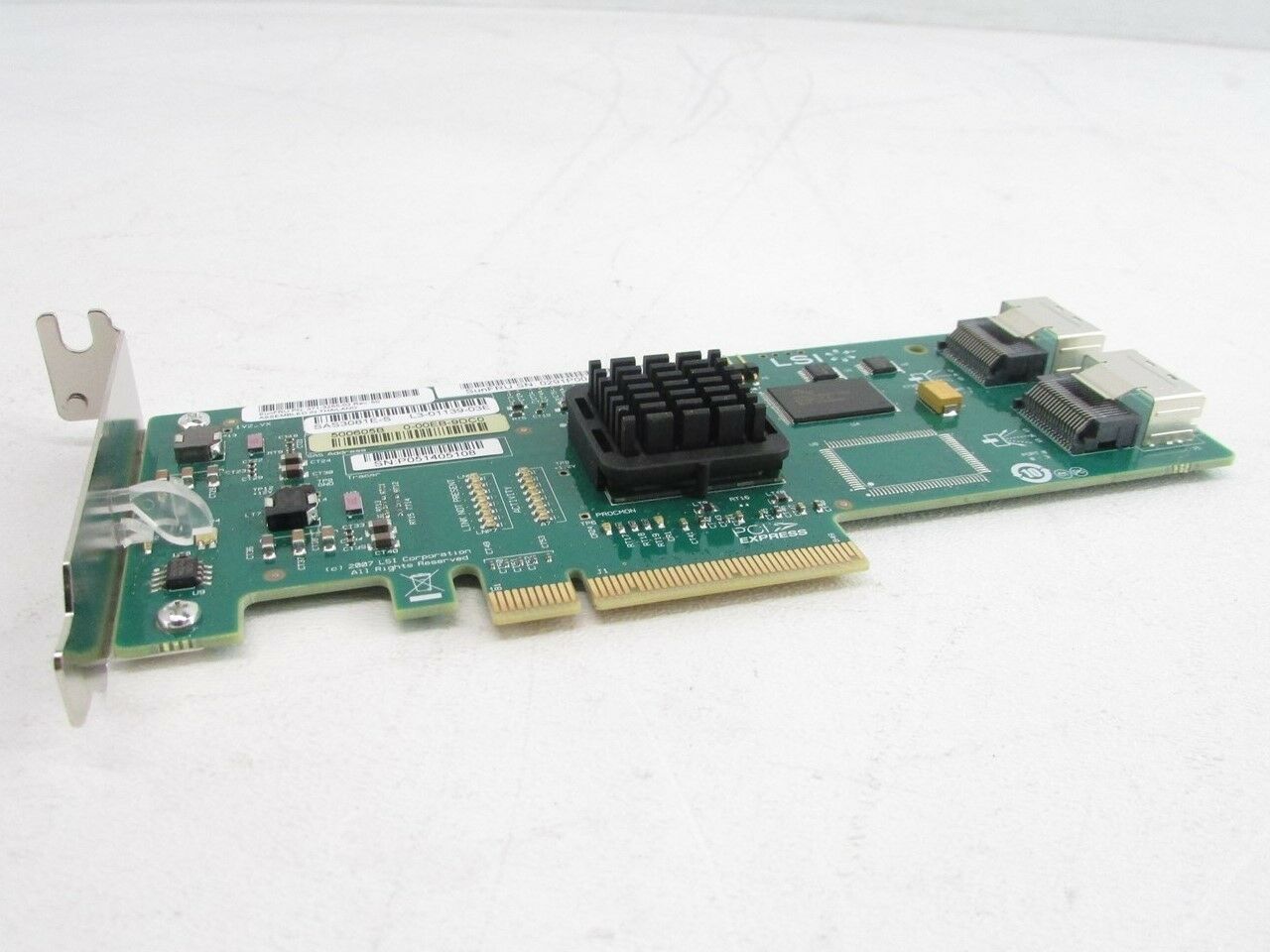Sun LSI SAS3081E-S SATA/SAS 3Gb/s LP PCI RAID Controller Card // 371-3255-02 (Used) // สินค้ารับประกัน โดย บริษัท อะไหล่เซิร์ฟเวอร์ จำกัด