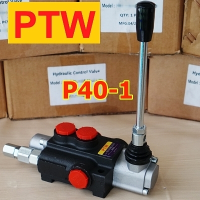 ไฮโดรลิคคอนโทรนวาวร์(4หุน)PTW P40-1(1แกน)(40L.)(3,000-4,600Psi)