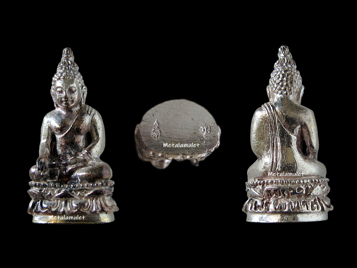 ชุด พระกริ่งไพรีพินาศปี35 เนื้อเงิน นวะ ทองเหลือง