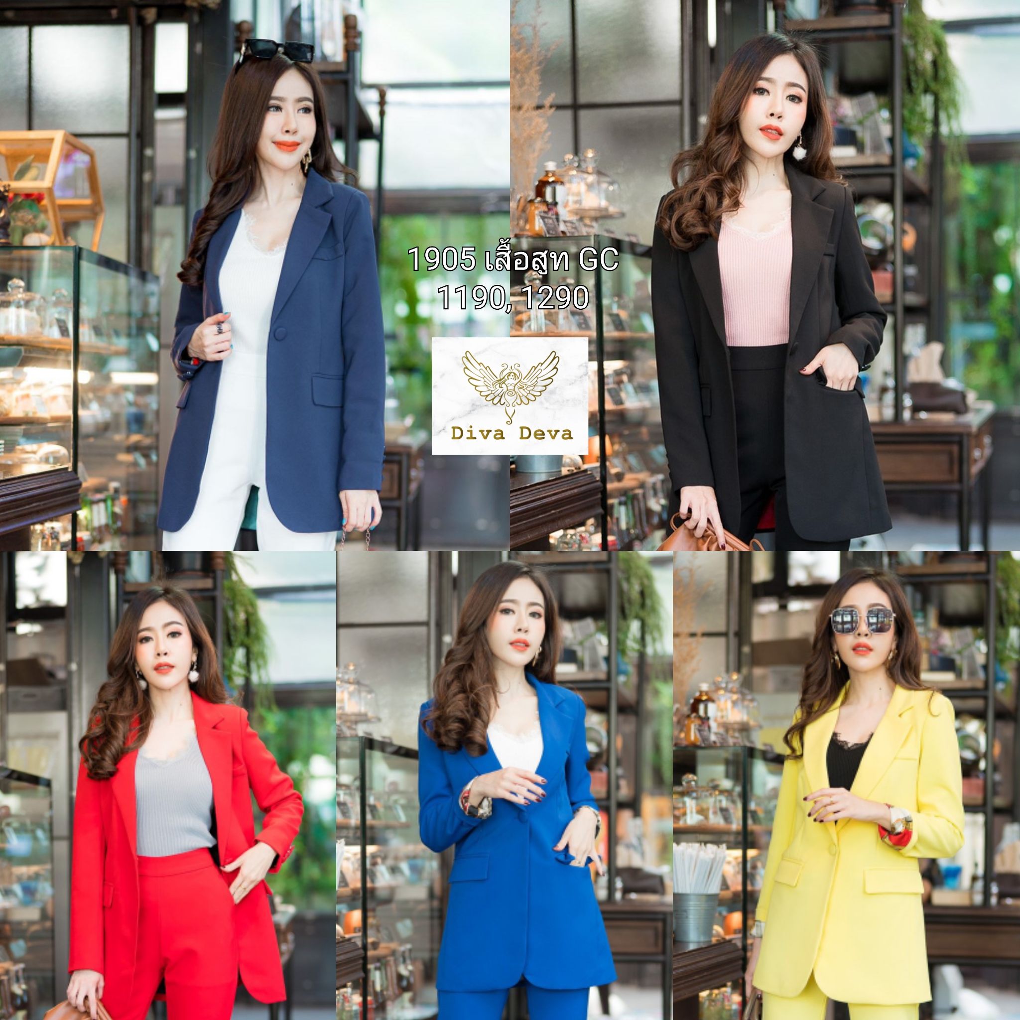 เสื้อสูทGGCC Blazer#1905 (ไม่รวมกางเกง)
