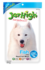 Jerhigh fish stick 70g เจอร์ไฮ รสปลา น้ำหนัก 70 กรัม