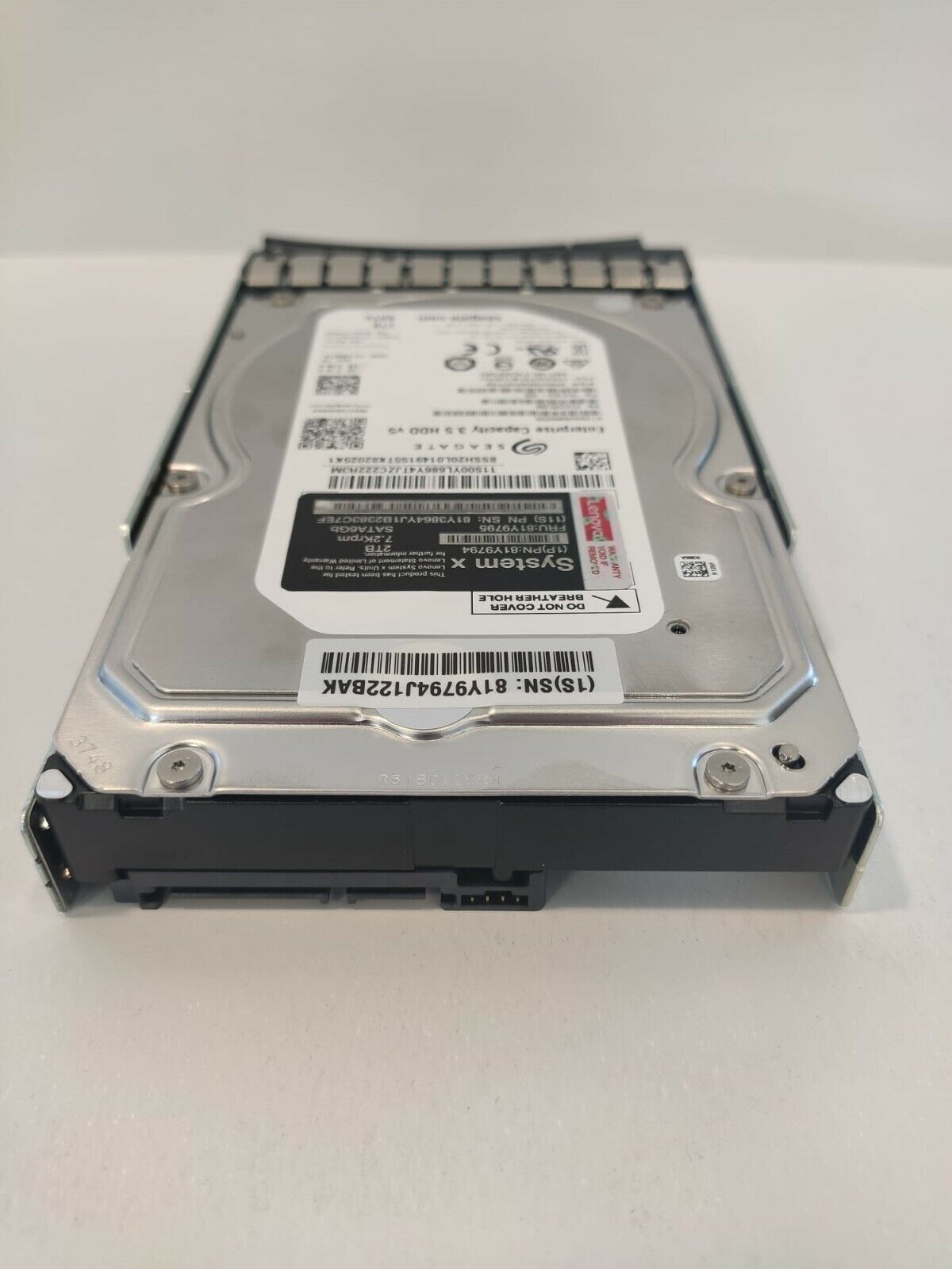 IBM 2TB 7.2K 6G SATA 3.5" G2HS HDD Hard Drive // FRU 81Y9795 / 81Y9794 / 81Y3864 (Used) // สินค้ารับประกัน โดย บริษัท อะไหล่เซิร์ฟเวอร์ จำกัด