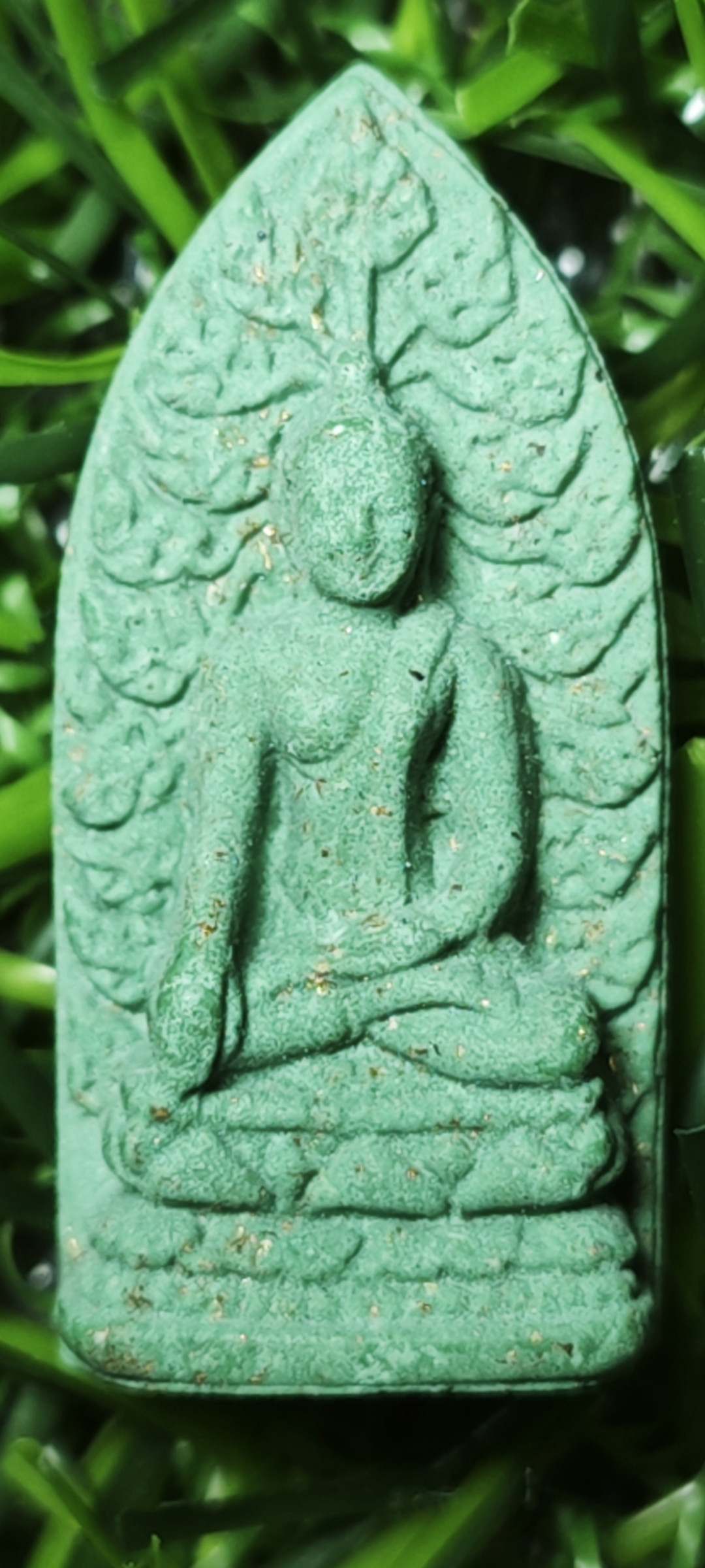 พระรอดหลวงหริภุญชัย วัดพระธาตุหริภุญชัยฯ #รุ่นปลียอดฉัตร (แยกจากชุดนพเคราะห์เทวาทศธาตุ)