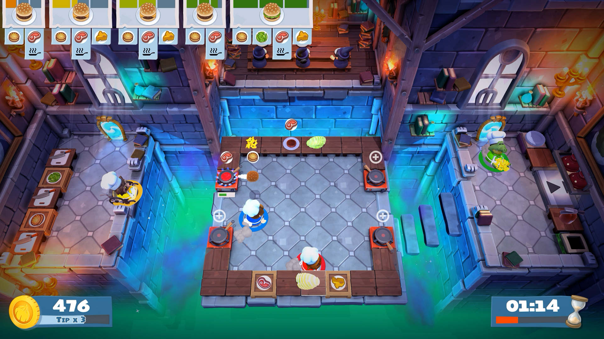 PS4- Overcooked! + Overcooked! 2