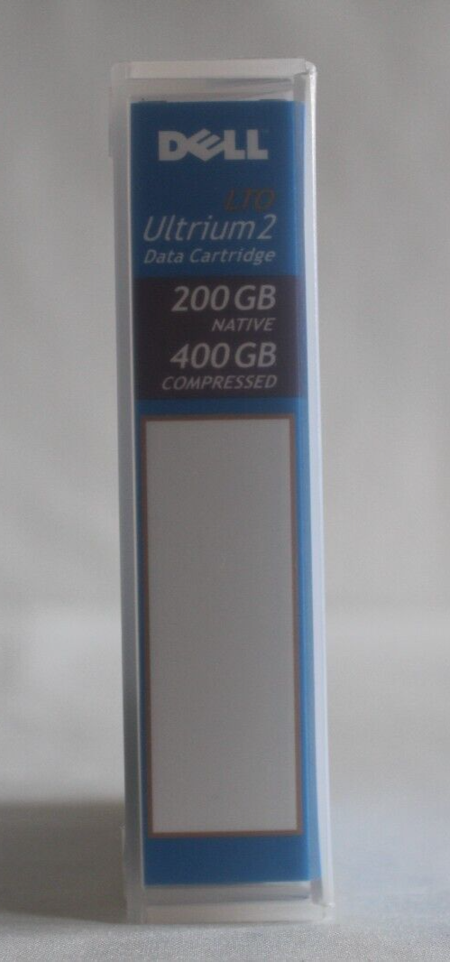 Dell LTO-2 200/400GB LTO 2 Tape Ultrium 2 Data Cartridge // 0N0439 (Used) // สินค้ารับประกัน โดย บริษัท อะไหล่เซิร์ฟเวอร์ จำกัด
