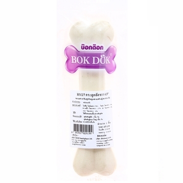 Bokdok กระดูกอัดขาว 6.5 นิ้ว 1 ชิ้น