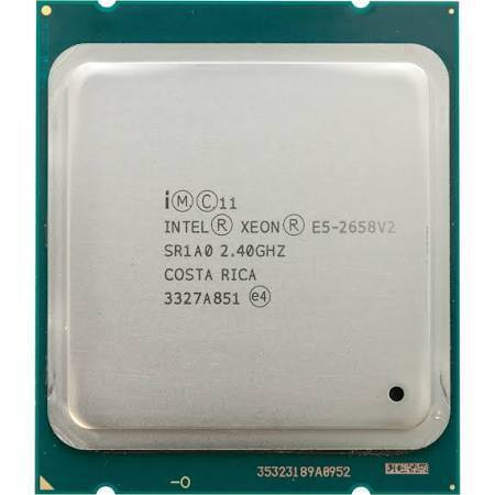Intel Xeon E5-2658 V2 2.4GHz (10 Core 20 Threads) 25MB LGA2011 CPU Processor // SR1A0 / E5-2658 V2 2.40GHz (Used) // สินค้ารับประกัน โดย บริษัท อะไหล่เซิร์ฟเวอร์ จำกัด
