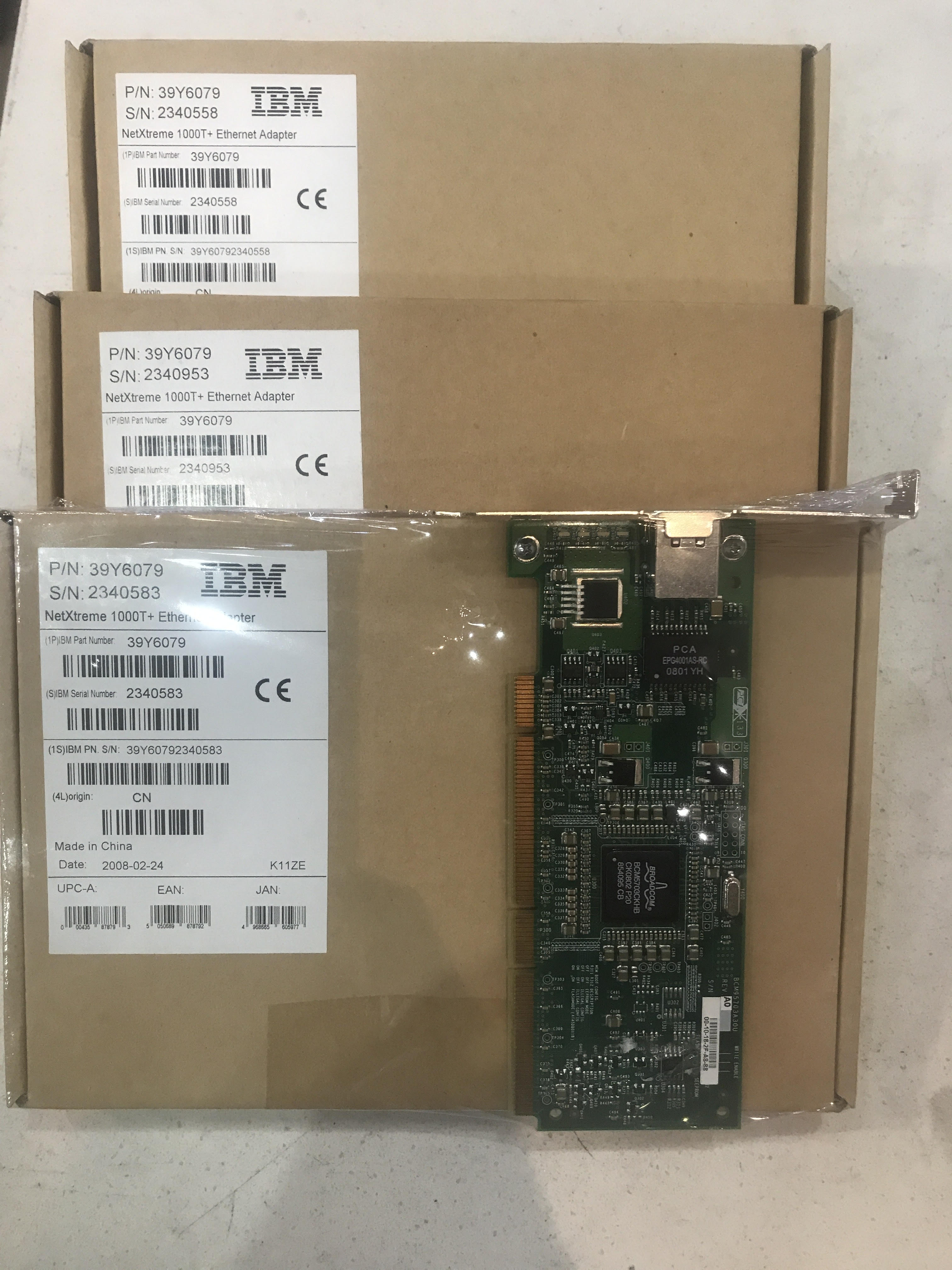 IBM NetXtreme 1000 T+ Ethernet Adapter High Profile // 39Y6079 (New Inbox) // สินค้ารับประกัน โดย บริษัท อะไหล่เซิร์ฟเวอร์ จำกัด