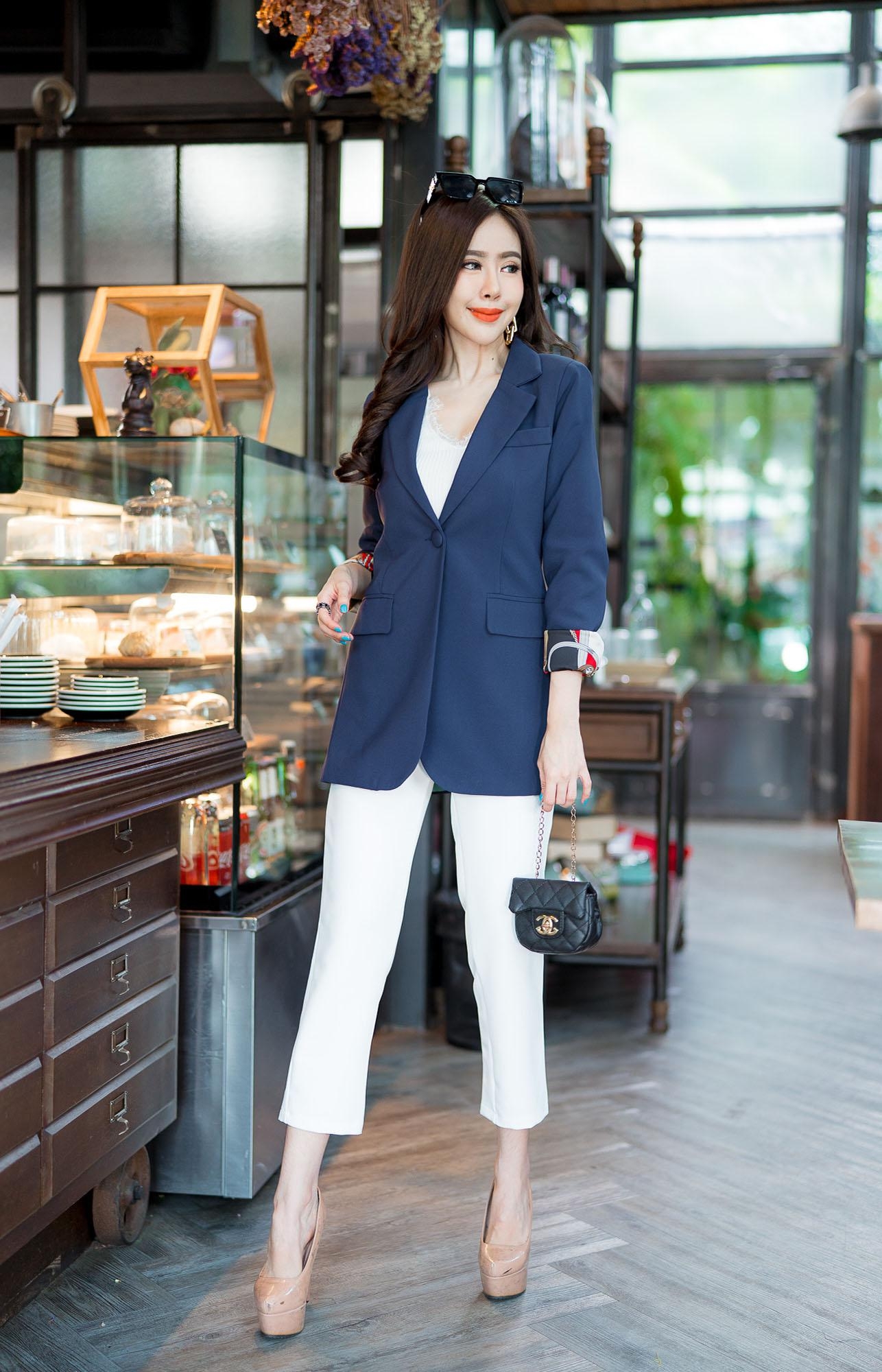 เสื้อสูทGGCC Blazer#1905 (ไม่รวมกางเกง)