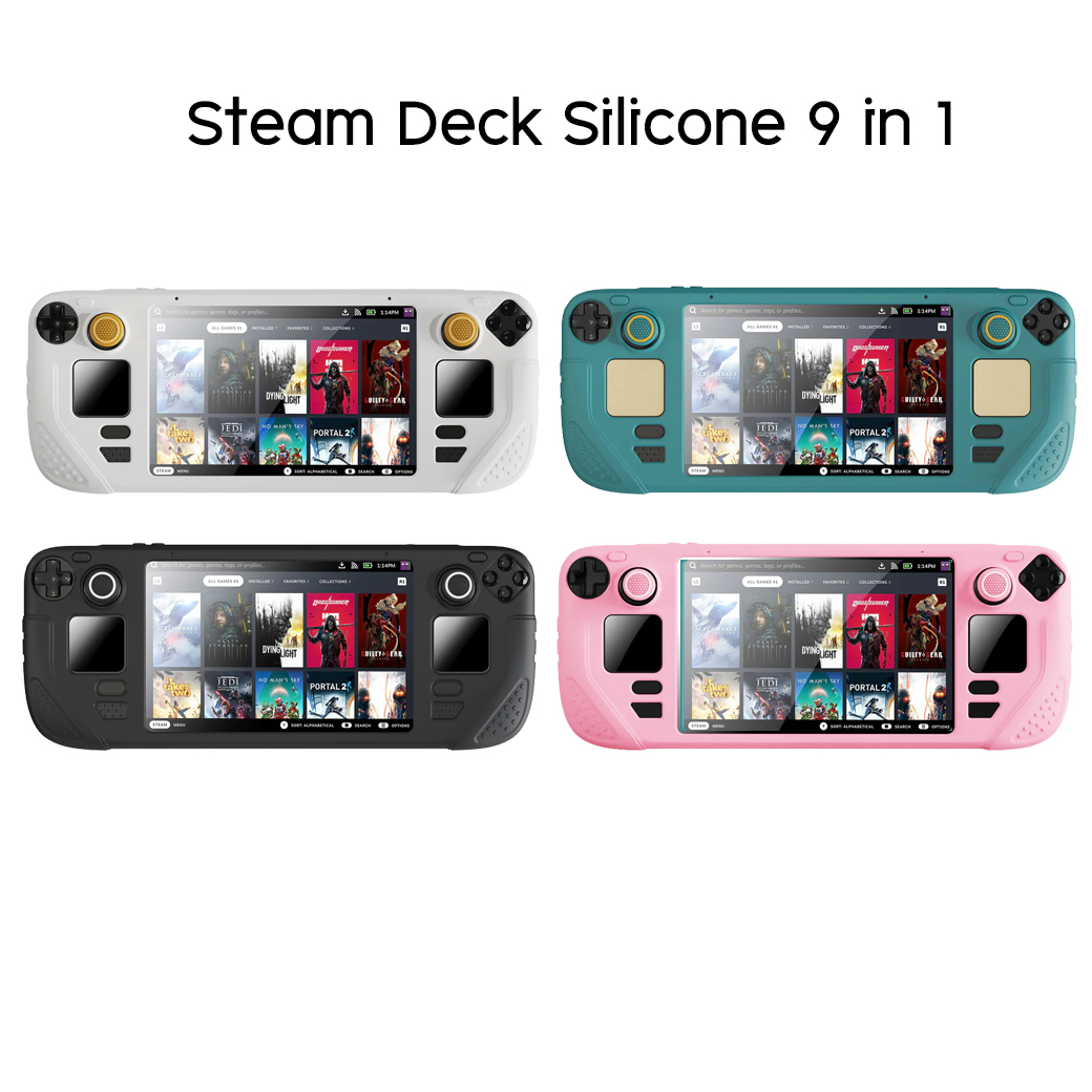 Steam Deck : Silicone 9 in 1
