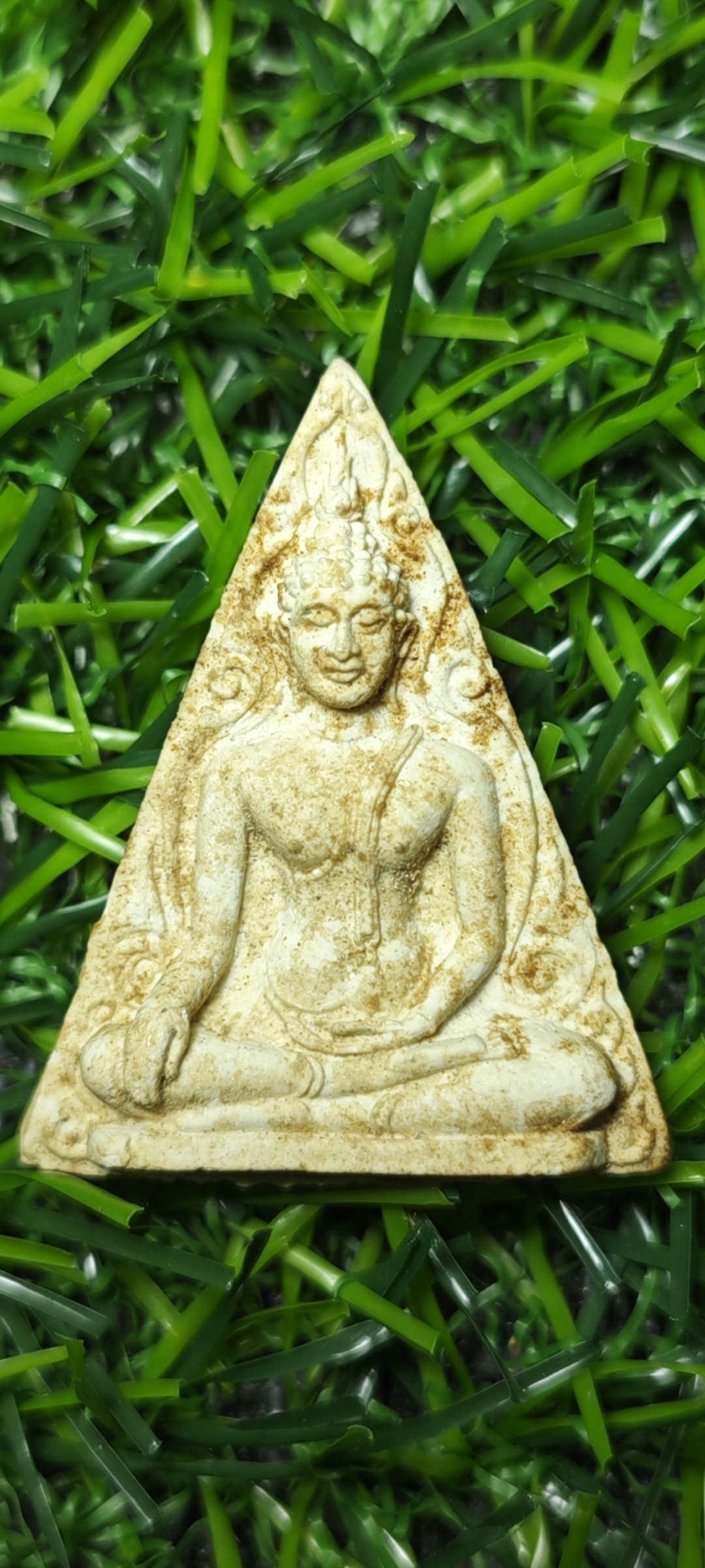 พระนางพญา " หลวงปู่แหวน " ปี 2516 ( ยุคต้น ) ออกวัดสัมพันธวงศ์ พิธีใหญ่