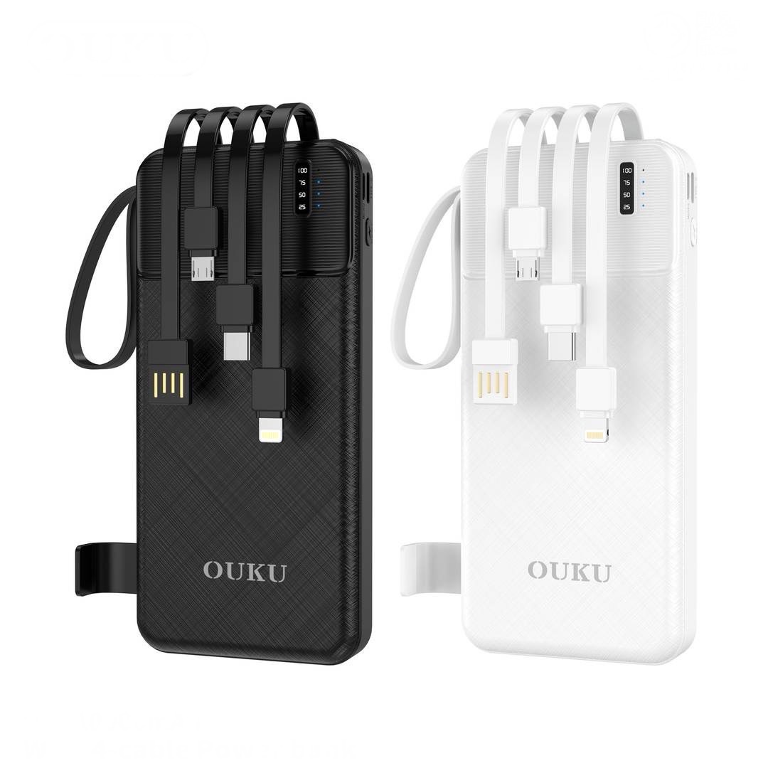 P67 10000mAh WITH 4-CABLE POWERBANK