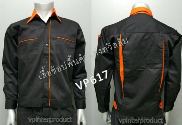 เสื้อแขนยาว สีพื้น เสื้อทำงาน ผ้าคอมทวิว ราคาถูกจากโรงงาน พร้อมส่ง