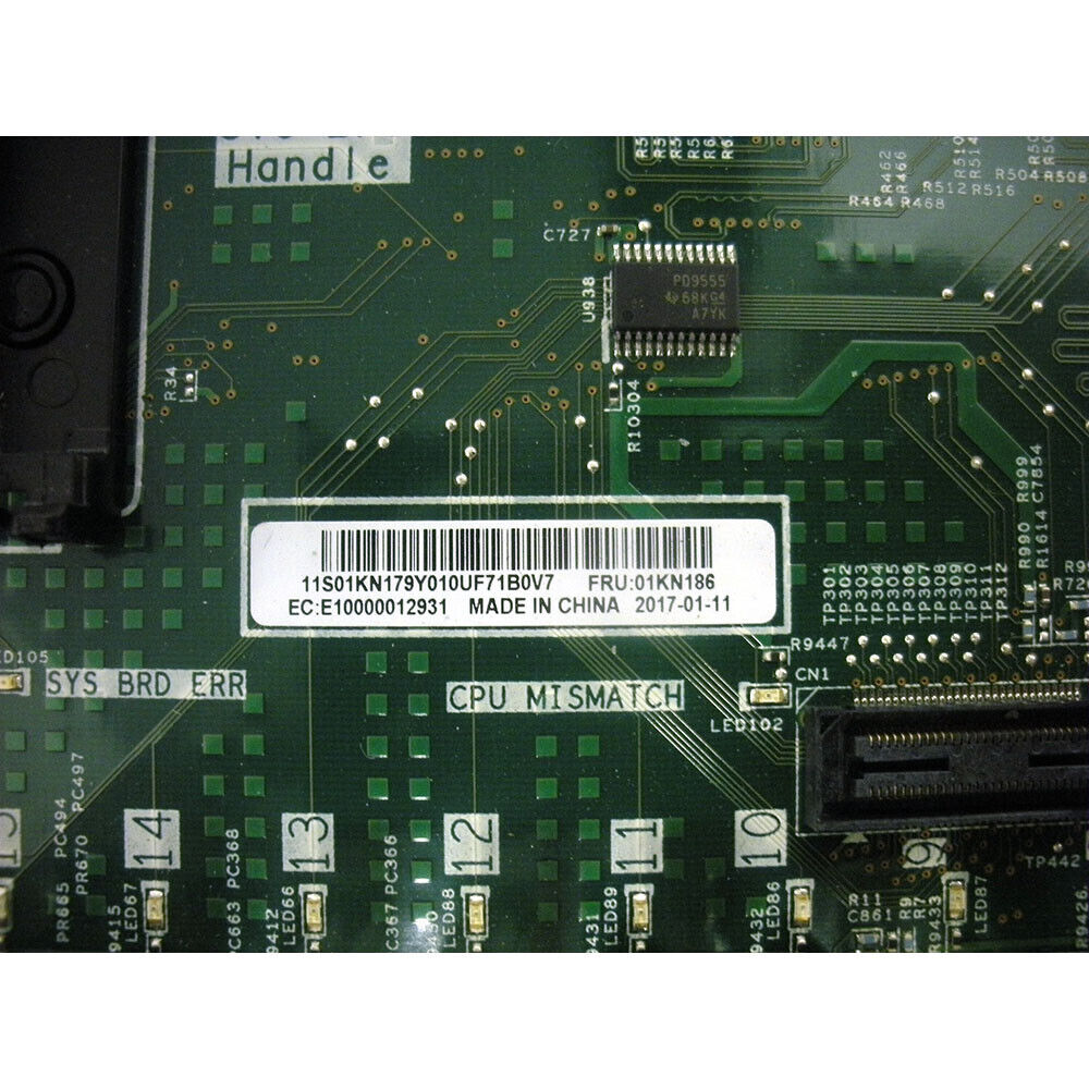 Lenovo IBM x3650 M5 Planar Systemboard x3650M5 00MW076 01KN185 (NEW) สินค้ารับประกัน โดย บริษัท อะไหล่เซิร์ฟเวอร์ จำกัด