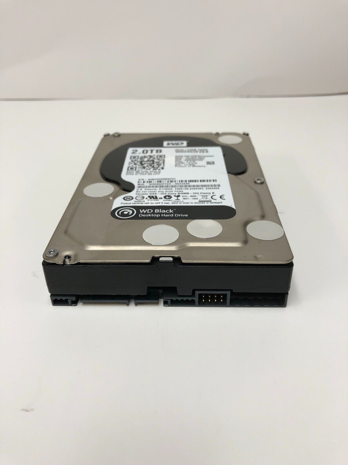 Western Digital Black 2TB 7.2K 6G SATA 3.5" 64MB Cache Internal HDD // WD2003FZEX (Used) // สินค้ารับประกัน โดย บริษัท อะไหล่เซิร์ฟเวอร์ จำกัด
