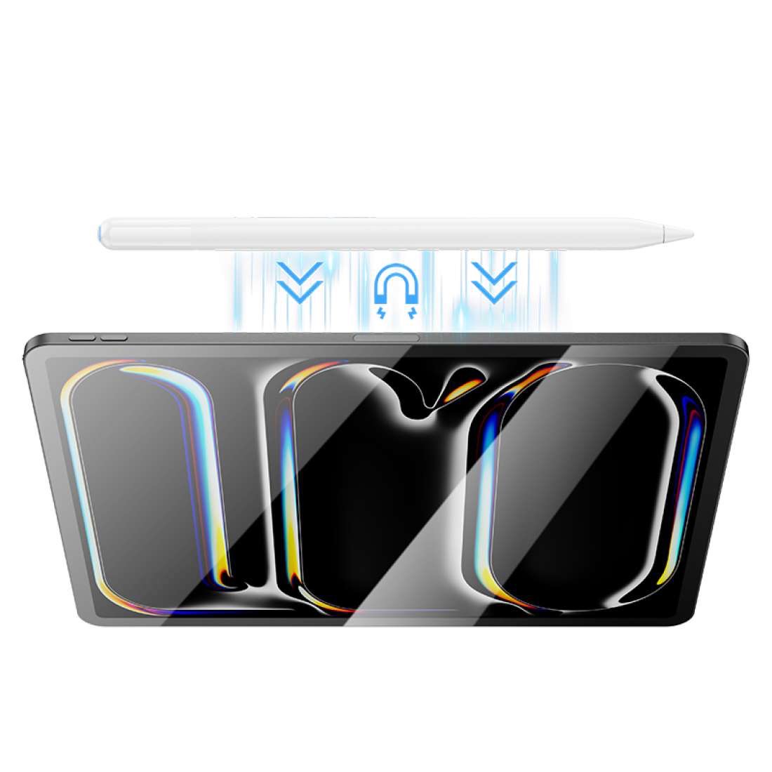 GM112 INTELLIGENT ANTI-LOST ACTIVE CAPACITIVE PEN WITH DIGITAL DISPLAY PAD DEDICATED