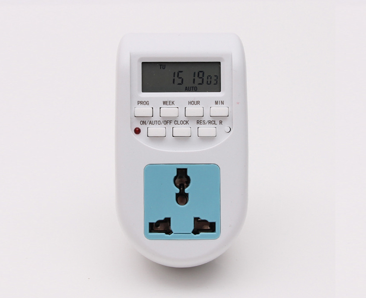 เครื่องตั้งเวลา AC220V Digital Timer Socket 16 ON-OFF